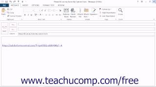 Distributing Forms - Adobe Acrobat XI Training Tutorial Course