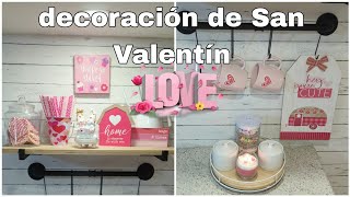 DECORACIÓN DE MI COFFE BAR ☕PARA SAN VALENTÍN🩷EN COLOR ROSA//COCINA DE INFONAVIT.