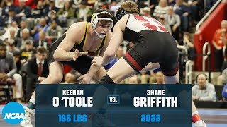 Keegan O'Toole vs. Shane Griffith: 2022 NCAA wrestling championship final (165 lb.)