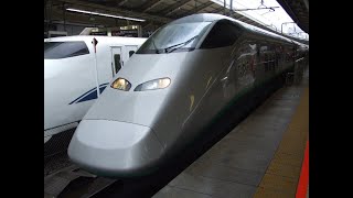 ＪＲ東日本　Ｅ３系2000番台　山形新幹線つばさ　福島→山形間走行　側面展望　Ｍ車