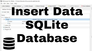 How to Insert Data into a SQLite Database - SQLite Tutorial