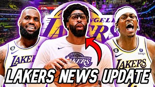 Lakers RETURN Update on Anthony Davis, Jarred Vanderbilt, and Lebron! | AD Goggles? + KEY for 8th!