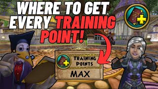 Wizard101 How To Get Max Training Points