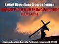 rev.ms dawngliana crusade sermon kraws putu nun khenbeh nun