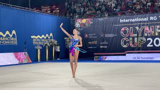 Daria Trubnikova Ribbon EF 22.70 Olympico Moscow 2021