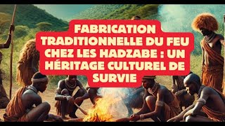 Fabrication Traditionnelle du Feu chez les Hadzabe : Un Héritage Culturel de Survie