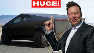 Elon Musk REVEALED A HUGE Tesla Cybertruck Update!