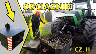 OBCIĄŻNIK NA PRZEDNI TUZ 1200kg! BALAST DO DEUTZ-FAHR| AgroLovers