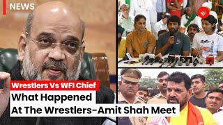 Wrestlers Protest: Amit Shah Meets Protesting Wrestlers For Over Two Hours, What Did They Discuss?