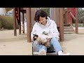 18살 고양이 장군이 생애 첫 산책