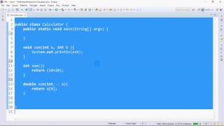 method and method overloading