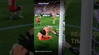 My best save with David button #eafc25 #gaming #shorts #football #soccer