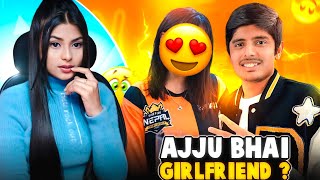 AJJU BHAI REVEAL GIRLFRIEND ??😱W REAL FACE | Q&A TOTAL GAMING #freefire   Ft.@TotalGaming093
