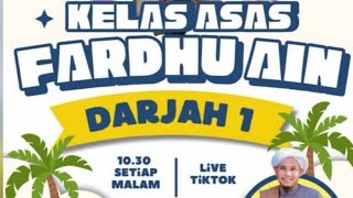 KELAS 25.11.2024. RUKUN WUDU'. OLEH AF USTAZ MOHD KHAIRUL FADLI BIN MUHAMMAD