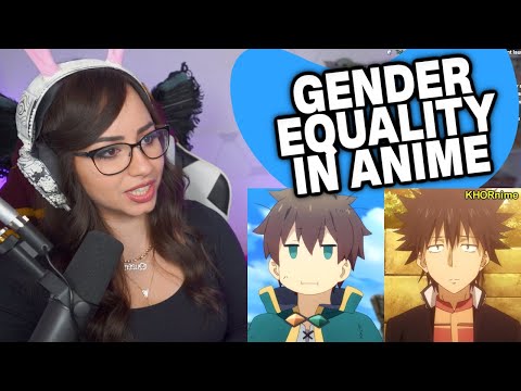 Best "Gender Equality" Moments in Anime Bunnymon REACTS