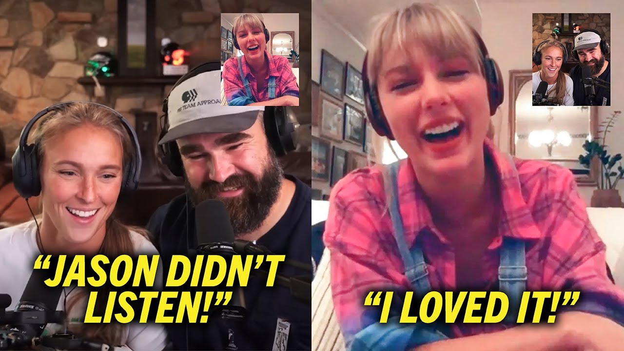 Taylor Swift REVEALS What She Really Thinks Of Jason Kelce - YouTube