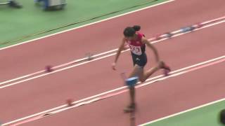 C 女子走幅跳 決勝7位　第47回ジュニアオリンピック