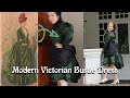 I made a modern Victorian bustle skirt ft petticoat hack + pleating board