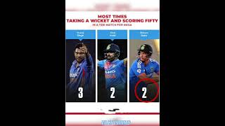 Most Time Tak A Wicket & 50+ score #viratkohli#rohitsharma#suryakumaryadav#ipl#ipl24#indvsafg