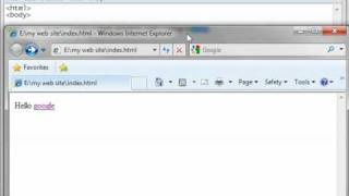 HTML Tutorial 03 - HyperLinks
