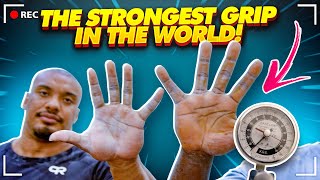 THE STRONGEST GRIP IN THE WORLD!