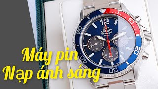 [Tiết kiệm Nửa] Review đồng hồ ORIENT MAKO CHRONOGRAPH DIAL PEPSI (Orient RN-TX0201L)