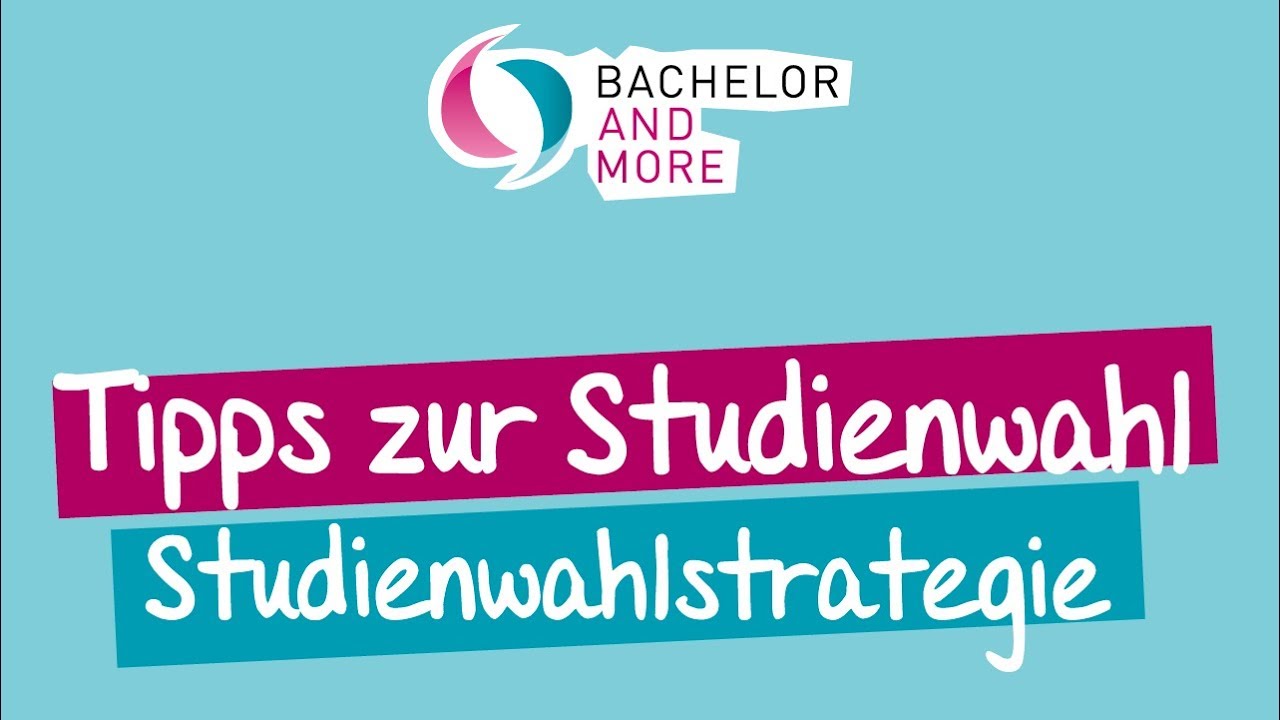 STUDIENWAHL? Mit Diesen Tipps Findest Du Das Passenden Studium! - YouTube