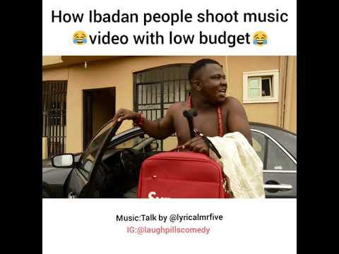 Skit : LaughPills Comedy - Shooting a Low Budget Music Video in Ibadan