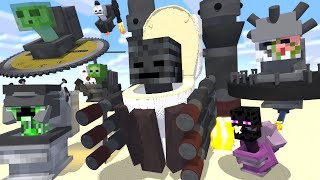 Monster School BECOMES SKIBIDI TOILET (REUPLOAD) - Minecraft Animation
