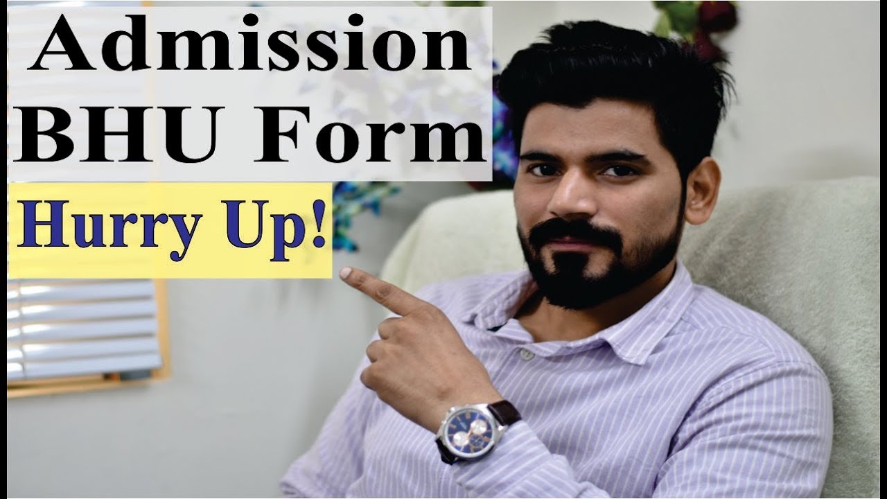 Bhu Admission Form - YouTube