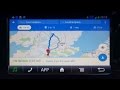 Toyota Aygo (2017) x-touch Google Maps navigation