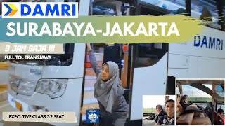 DAMRI Surabaya - Jakarta | MURAH•CEPAT•NYAMAN ✔