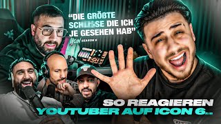 ENTTÄUSCHENDE AUSSAGE 😱 YOUTUBER REAKTION AUF ICON 6 😳 Teil 2