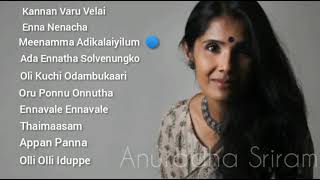 Anuradha Sriram Best Songs Tamil ❤️| Songs Jukebox |
