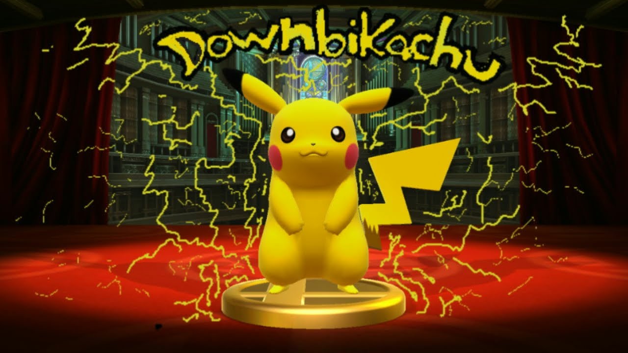 SSB Wii U: Training Of Down B Pikachu Amiibo Part 01 - YouTube