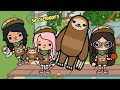 Snicker Hoops FINDING SLOTHS in TOCA BOCA | Toca Life World Games to Play | Sparklies Gaming