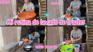 RUTINA DE LIMPIEZA 🧼 | Cómo ORGANIZO y LAVO LOS TRASTES SIN ESTRÉS 🥂/ vlogs 1