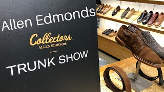 Allen Edmonds Suede Trunk Show