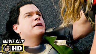 THOR RAGNAROK Clip - "Matt Damon" (2017) Marvel