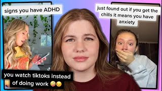 Tik Tok Turned Mental Illness into a qUirKy Trend... great