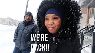 WE ARE BACK... LIFE UPDATE,  COOKING, ALL DAY VLOG