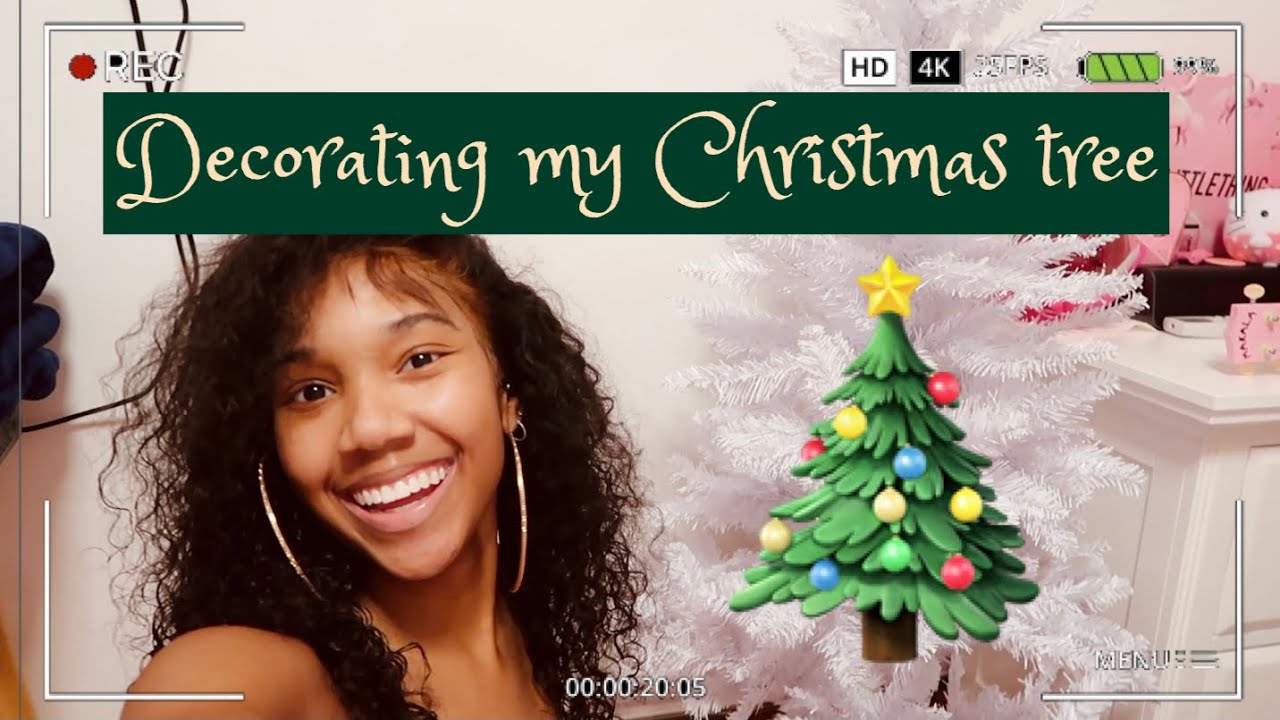 Decorate My Christmas Tree With Me Youtube