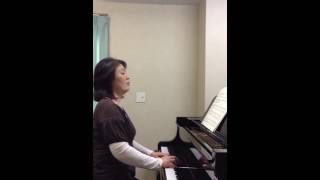 E.Breslaur Die leichtesten Klaviersücke Op.46 No.19 Im Kahn 広島市中区ピアノ・ヴォーカル教室 Consolo