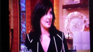 Demi Lovato on Kelly and Michael 2013 Part 1