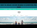 How to create custom header in Elementor pro