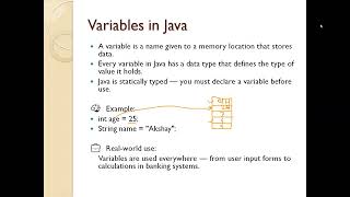 Java Training Day 2 - Data Types