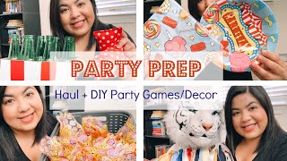 Toddler Party Prep || Carnival Birthday Party Ideas || DIY Party Decor || Riaa Isabel