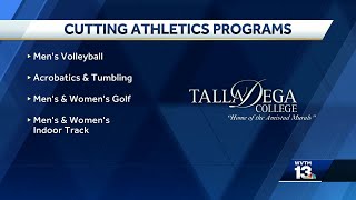 Talladega College cuts track and field, golf and more from athletics program