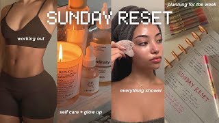 SUNDAY RESET VLOG | full body pamper routine | preparing for the week | cleaning my space