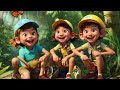 hindi kids song in छुप्पन छुपाई का खेल animation kids in hindi cartoon song for kids